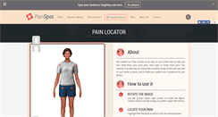 Desktop Screenshot of painspot.com